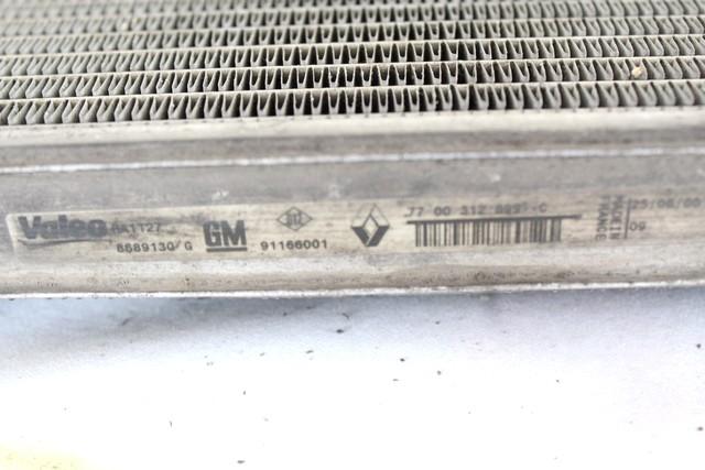 RADIATOR VODE OEM N. 7700312899 ORIGINAL REZERVNI DEL RENAULT TRAFIC JL FL EL MK2 (2001 - 2014) DIESEL LETNIK 2006