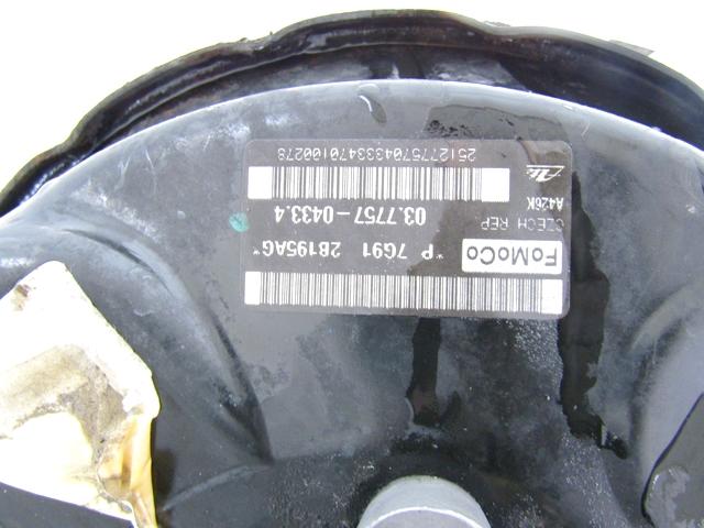 SERVO OJACEVALNIK ZAVOR S PUMPO OEM N. 7G91-2B195-AG ORIGINAL REZERVNI DEL FORD MONDEO BA7 MK3 R BER/SW (2010 - 2014) DIESEL LETNIK 2011