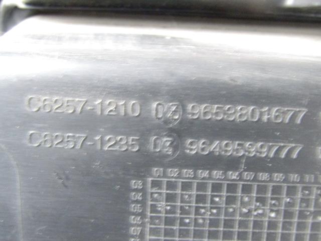 MONTA?NI DELI /  ARMATURNE PLOSCE SPODNJI OEM N. 9649599777 ORIGINAL REZERVNI DEL CITROEN C4 MK1 / COUPE L LC (2004 - 08/2009) DIESEL LETNIK 2006