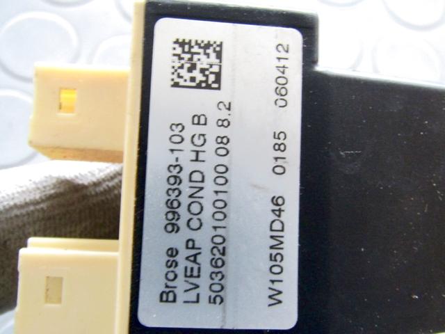 MEHANIZEM DVIGA SPREDNJIH STEKEL  OEM N. 18344 SISTEMA ALZACRISTALLO PORTA ANTERIORE ELETTR ORIGINAL REZERVNI DEL CITROEN C4 MK1 / COUPE L LC (2004 - 08/2009) DIESEL LETNIK 2006