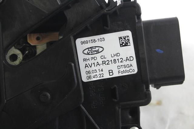 CENTRALNI ZAKLEP SPREDNJIH VRAT  OEM N. AV1A-R21812-AD ORIGINAL REZERVNI DEL FORD BMAX JK (2012 - 2018)DIESEL LETNIK 2014