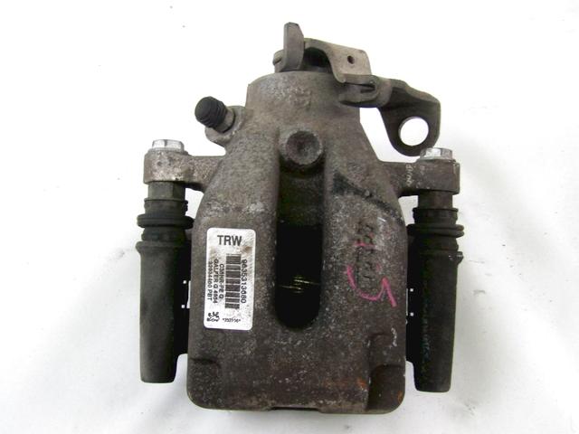 ZADNJE LEVE ZAVORNE CELJUSTI  OEM N. 9635313680 ORIGINAL REZERVNI DEL CITROEN C4 MK1 / COUPE L LC (2004 - 08/2009) DIESEL LETNIK 2006