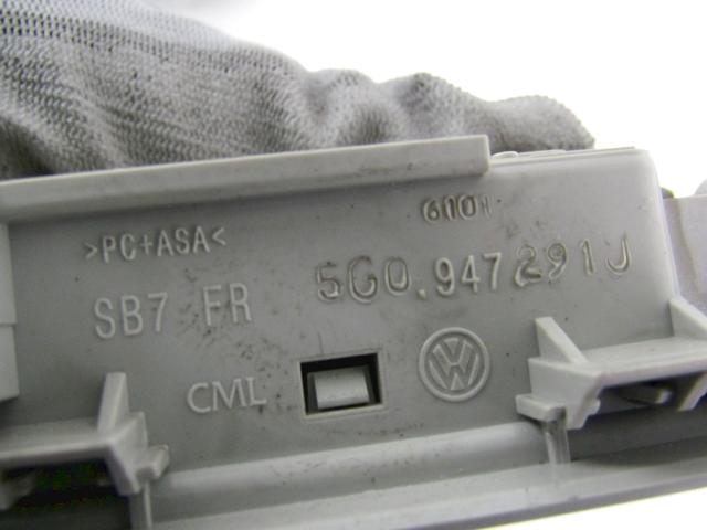 NOTRANJA SVETILA OEM N. 5G0947291J ORIGINAL REZERVNI DEL VOLKSWAGEN GOLF VII 5G1 BQ1 BE1 BE2 BA5 BV5 MK7 (2012 - 2017)DIESEL LETNIK 2013