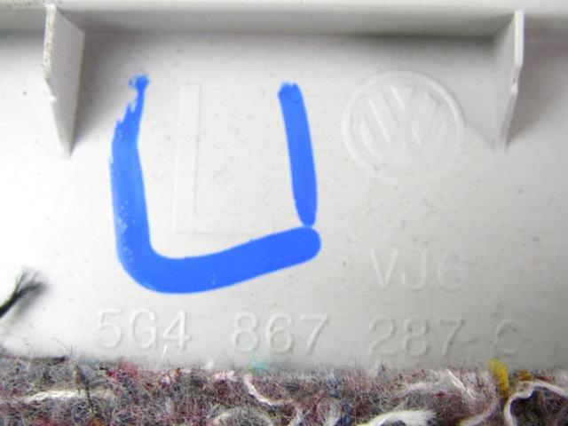 OEM N. 5G4867287C ORIGINAL REZERVNI DEL VOLKSWAGEN GOLF VII 5G1 BQ1 BE1 BE2 BA5 BV5 MK7 (2012 - 2017)DIESEL LETNIK 2013