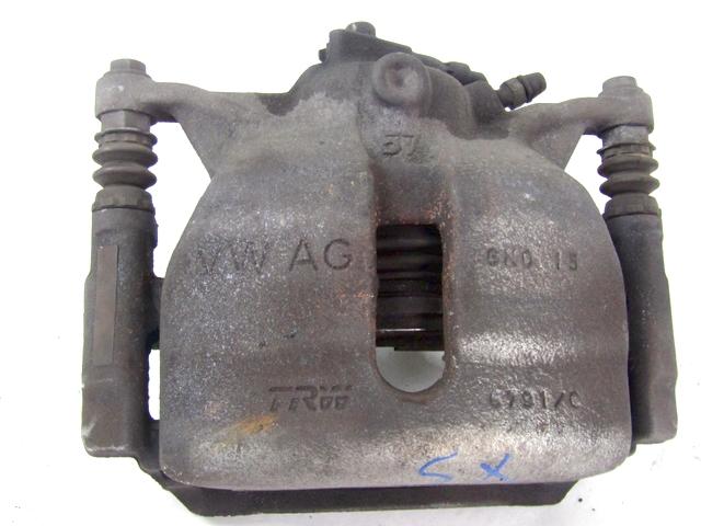 SPREDNJE LEVE ZAVORNE CELJUSTI  OEM N. 8V0615123 ORIGINAL REZERVNI DEL VOLKSWAGEN GOLF VII 5G1 BQ1 BE1 BE2 BA5 BV5 MK7 (2012 - 2017)DIESEL LETNIK 2013