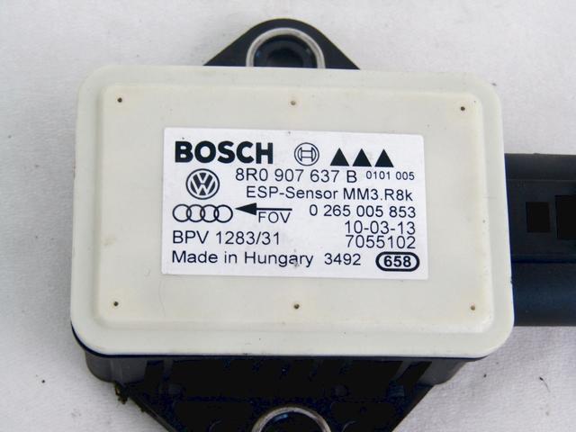 ESP OEM N. 8R0907637B ORIGINAL REZERVNI DEL AUDI A4 B8 8KH ALLROAD  (2009 - 2016)DIESEL LETNIK 2013