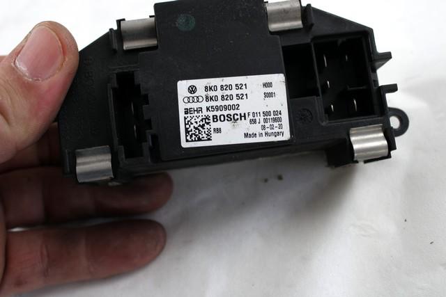 REGULATOR PREZRACEVANJA OEM N. 8K0820521 ORIGINAL REZERVNI DEL AUDI A5 8T COUPE/5P (2007 - 2011) DIESEL LETNIK 2008