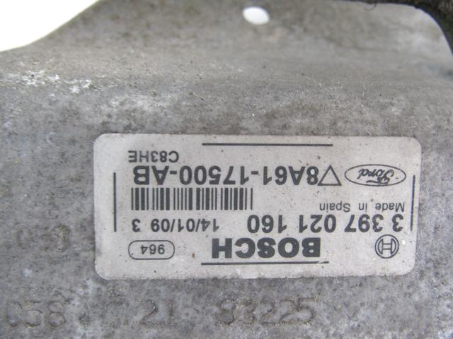 MOTORCEK PREDNJIH BRISALCEV OEM N. 8A61-17500-AB ORIGINAL REZERVNI DEL FORD FIESTA CB1 CNN MK6 (09/2008 - 11/2012) BENZINA LETNIK 2009