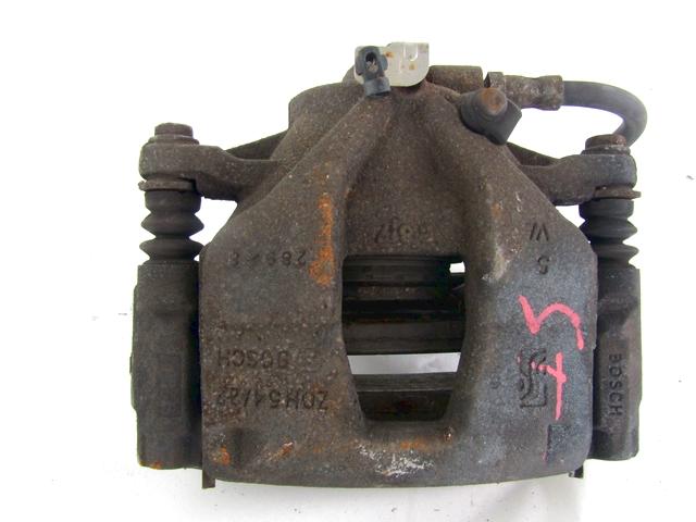 SPREDNJE LEVE ZAVORNE CELJUSTI  OEM N. 77363933 ORIGINAL REZERVNI DEL FIAT GRANDE PUNTO 199 (2005 - 2012) DIESEL LETNIK 2009