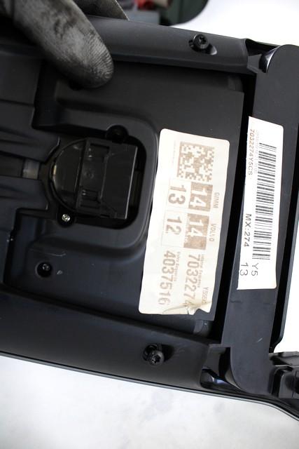 KONTROLNA ENOTA KLIMATSKE NAPRAVE / AVTOMATSKA KLIMATSKA NAPRAVA OEM N. 31398643 ORIGINAL REZERVNI DEL VOLVO V40 MK1R 525 526 (2016 - 2019)DIESEL LETNIK 2018