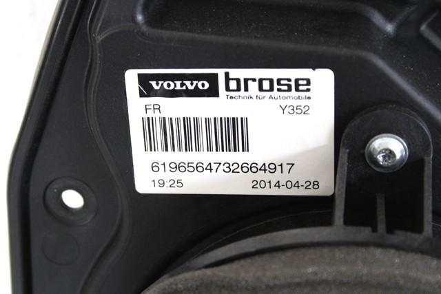 MEHANIZEM DVIGA SPREDNJIH STEKEL  OEM N. 10248 SISTEMA ALZACRISTALLO PORTA ANTERIORE ELETTR ORIGINAL REZERVNI DEL VOLVO V60 MK1 (2010 - 2018)DIESEL LETNIK 2014