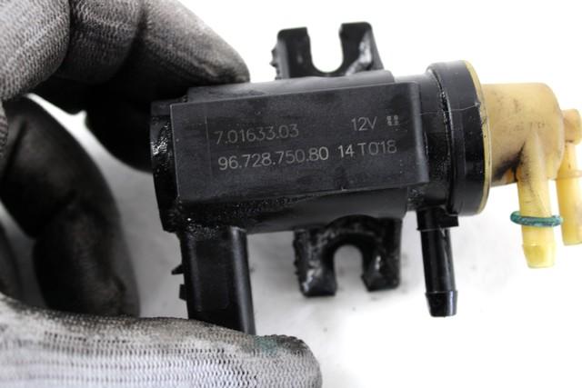 ELEKTROVENTIL  OEM N. 9672875080 ORIGINAL REZERVNI DEL VOLVO V60 MK1 (2010 - 2018)DIESEL LETNIK 2014