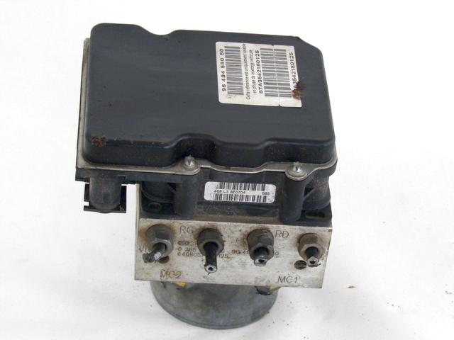 ABS AGREGAT S PUMPO OEM N. 9649458080 ORIGINAL REZERVNI DEL PEUGEOT 307 3A/B/C/E/H BER/SW/CABRIO (2001 - 2009) DIESEL LETNIK 2006