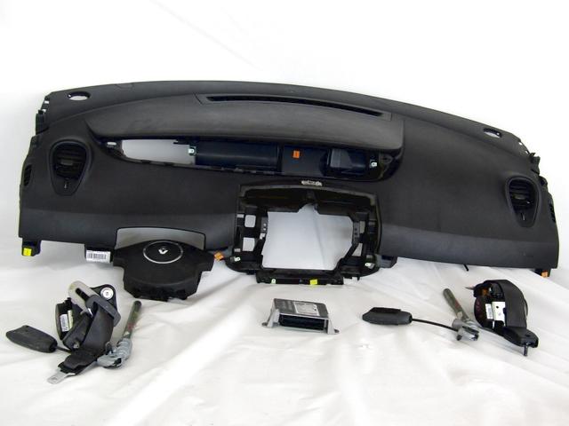 KIT AIRBAG KOMPLET OEM N. 28380 KIT AIRBAG COMPLETO ORIGINAL REZERVNI DEL RENAULT SCENIC/GRAND SCENIC JM0/1 MK2 (2003 - 2009) BENZINA/GPL LETNIK 2007