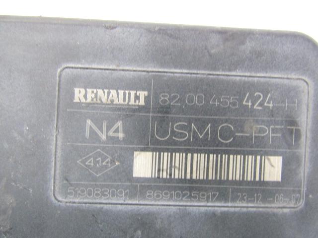 KOMPLET ODKLEPANJE IN VZIG  OEM N. 28380 KIT ACCENSIONE AVVIAMENTO ORIGINAL REZERVNI DEL RENAULT SCENIC/GRAND SCENIC JM0/1 MK2 (2003 - 2009) BENZINA/GPL LETNIK 2007