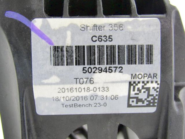 ROCNI MEHANIZEM ZA IZMENJAVO OEM N. 50294572 ORIGINAL REZERVNI DEL FIAT TIPO 356-4P 357-5P 358-SW (2015 - 2020)DIESEL LETNIK 2016