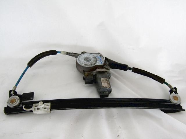 MEHANIZEM DVIGA SPREDNJIH STEKEL  OEM N. 16441 SISTEMA ALZACRISTALLO PORTA ANTERIORE ELETTR ORIGINAL REZERVNI DEL ALFA ROMEO 147 937 (2001 - 2005)DIESEL LETNIK 2004