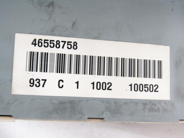 KOMPLET ODKLEPANJE IN VZIG  OEM N. 16441 KIT ACCENSIONE AVVIAMENTO ORIGINAL REZERVNI DEL ALFA ROMEO 147 937 (2001 - 2005)DIESEL LETNIK 2004