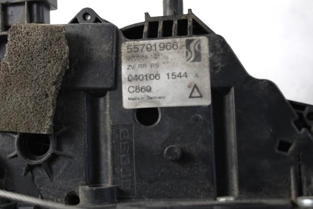 CENTRALNO ZAKLEPANJE ZADNJIH DESNIH VRAT OEM N. 55701966 ORIGINAL REZERVNI DEL FIAT GRANDE PUNTO 199 (2005 - 2012) BENZINA LETNIK 2006