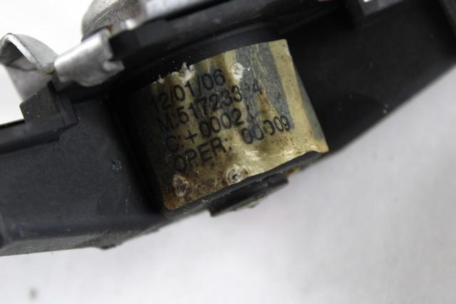 ROCNI SISTEM ZA DVIGOVANJE ZADNJEGA STEKLA  OEM N. 51723324 ORIGINAL REZERVNI DEL FIAT GRANDE PUNTO 199 (2005 - 2012) BENZINA LETNIK 2006