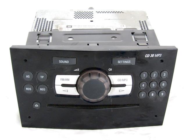 RADIO CD / OJACEVALNIK / IMETNIK HIFI OEM N. 13357129 ORIGINAL REZERVNI DEL OPEL CORSA D S07 (2006 - 2011) DIESEL LETNIK 2011