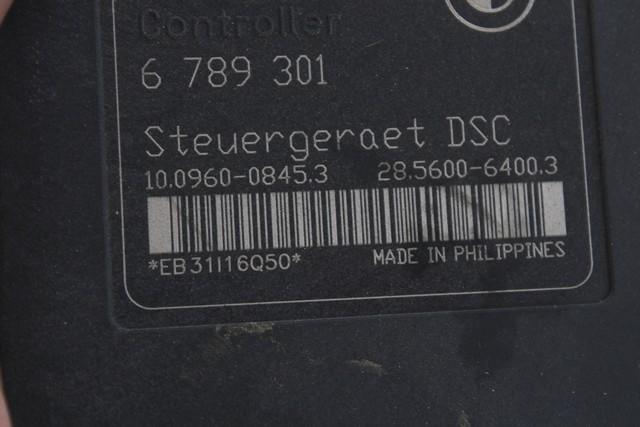 ABS AGREGAT S PUMPO OEM N. 34516789300 ORIGINAL REZERVNI DEL BMW SERIE 1 BER/COUPE/CABRIO E81/E82/E87/E88 LCI R (2007 - 2013) DIESEL LETNIK 2011