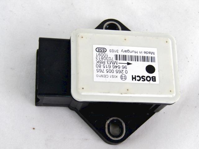 ESP OEM N. 9664661580 ORIGINAL REZERVNI DEL PEUGEOT 308 4A 4B 4C 4E 4H MK1 BER/SW/CC (2007 - 2013) DIESEL LETNIK 2010