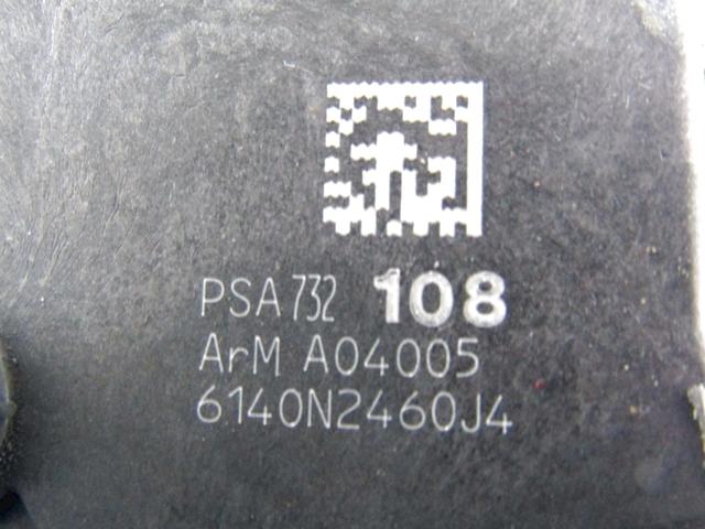 CENTRALNA KLJUCAVNICA ZADJIH LEVIH VRAT OEM N. 9800617380 ORIGINAL REZERVNI DEL PEUGEOT 308 4A 4B 4C 4E 4H MK1 BER/SW/CC (2007 - 2013) DIESEL LETNIK 2010