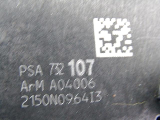 CENTRALNO ZAKLEPANJE ZADNJIH DESNIH VRAT OEM N. 9800617280 ORIGINAL REZERVNI DEL PEUGEOT 308 4A 4B 4C 4E 4H MK1 BER/SW/CC (2007 - 2013) DIESEL LETNIK 2010