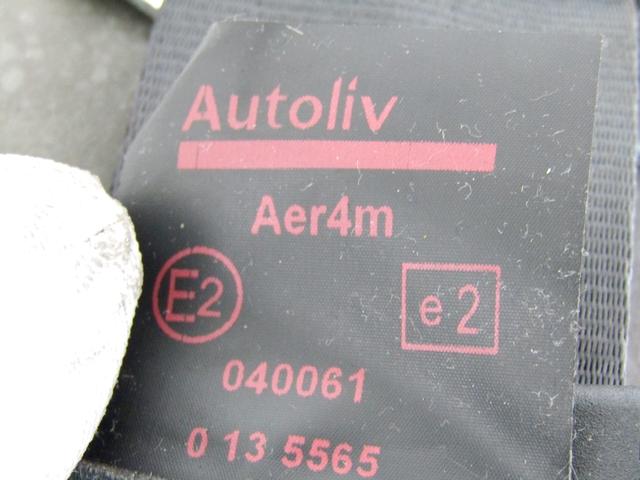 VARNOSTNI PAS OEM N. 8975GX ORIGINAL REZERVNI DEL PEUGEOT 308 4A 4B 4C 4E 4H MK1 BER/SW/CC (2007 - 2013) DIESEL LETNIK 2010