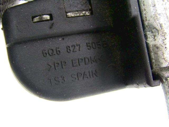 ZAKLEPANJE PRTLJA?NIH VRAT  OEM N. 6Q6827505B ORIGINAL REZERVNI DEL VOLKSWAGEN POLO 9N R (2005 - 10/2009) DIESEL LETNIK 2005