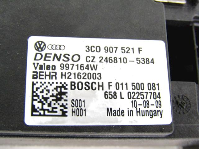 REGULATOR PREZRACEVANJA OEM N. 3C0907521F ORIGINAL REZERVNI DEL VOLKSWAGEN GOLF VI 5K1 517 AJ5 MK6 (2008-2012) DIESEL LETNIK 2011