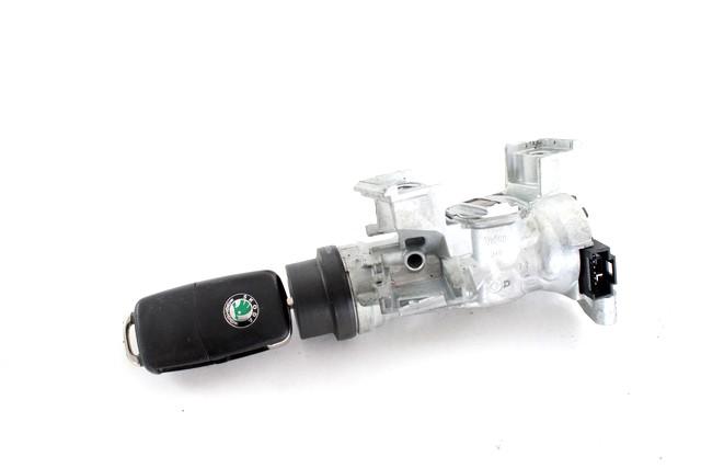 KOMPLET ODKLEPANJE IN VZIG  OEM N. 20002 KIT ACCENSIONE AVVIAMENTO ORIGINAL REZERVNI DEL SKODA OCTAVIA MK2 1Z3 MK2 BER/SW (2004 - 2008)DIESEL LETNIK 2008