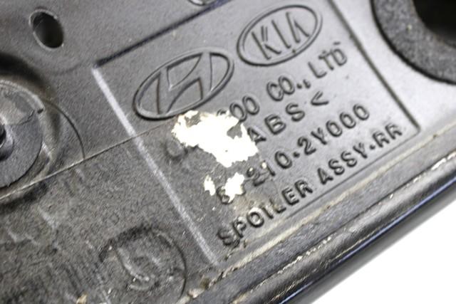 ZADNJI SPOJLER OEM N. 87210-2Y000 ORIGINAL REZERVNI DEL HYUNDAI IX35 LM EL ELH (2009 - 2015)DIESEL LETNIK 2012