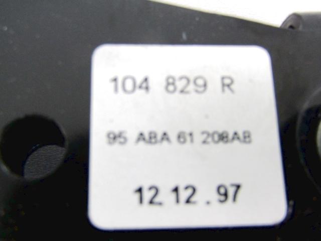 KIT AIRBAG KOMPLET OEM N. 5736 KIT AIRBAG COMPLETO ORIGINAL REZERVNI DEL FORD FIESTA JA JB MK4 (1995 - 1999)BENZINA LETNIK 1996