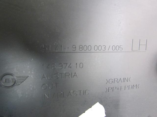 NOTRANJA OBLOGA SPREDNJIH VRAT OEM N. PNASTMNCOUNTRYMANR60BR5P ORIGINAL REZERVNI DEL MINI COUNTRYMAN R60 (2010 - 2014)DIESEL LETNIK 2011