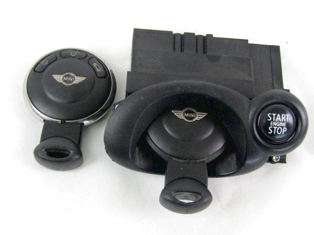 KOMPLET ODKLEPANJE IN VZIG  OEM N. 9918 KIT ACCENSIONE AVVIAMENTO ORIGINAL REZERVNI DEL MINI COUNTRYMAN R60 (2010 - 2014)DIESEL LETNIK 2011