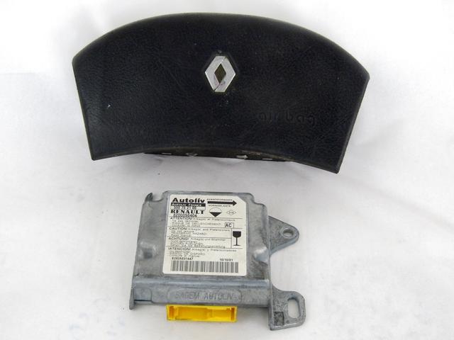 KIT AIRBAG KOMPLET OEM N. 15604 KIT AIRBAG COMPLETO ORIGINAL REZERVNI DEL RENAULT MASTER JD FD ED HD UD MK2 (1997- 2003) DIESEL LETNIK 2002