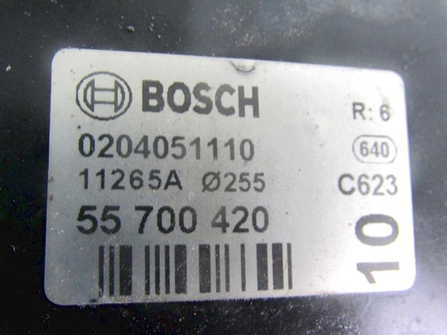 SERVO OJACEVALNIK ZAVOR S PUMPO OEM N. 55700420 ORIGINAL REZERVNI DEL FIAT GRANDE PUNTO 199 (2005 - 2012) BENZINA LETNIK 2006