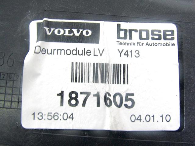 MEHANIZEM DVIGA SPREDNJIH STEKEL  OEM N. 32119 SISTEMA ALZACRISTALLO PORTA ANTERIORE ELETTR ORIGINAL REZERVNI DEL VOLVO XC60 156 (2008 - 2013)DIESEL LETNIK 2010