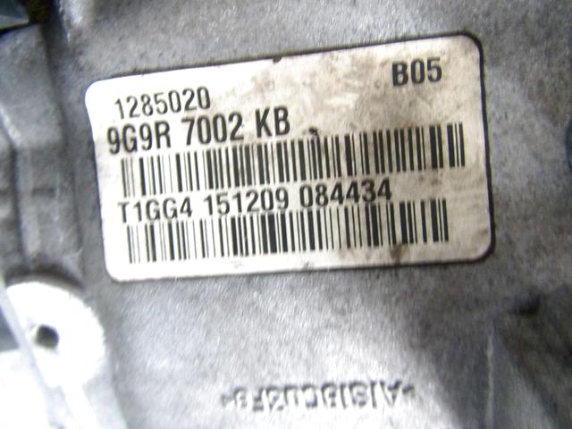 ROCNI MENJALNIK OEM N. 9G9R-7002-KB CAMBIO MECCANICO ORIGINAL REZERVNI DEL VOLVO XC60 156 (2008 - 2013)DIESEL LETNIK 2010