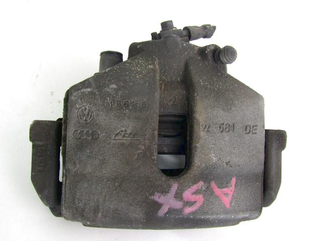 SPREDNJE LEVE ZAVORNE CELJUSTI  OEM N. 1K0615123E ORIGINAL REZERVNI DEL AUDI A3 MK2 8P 8PA 8P1 (2003 - 2008)BENZINA LETNIK 2005