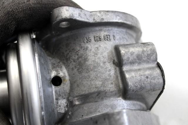 EGR VENTIL   OEM N. 038129637D ORIGINAL REZERVNI DEL AUDI A3 MK2 8P 8PA 8P1 (2003 - 2008)DIESEL LETNIK 2003