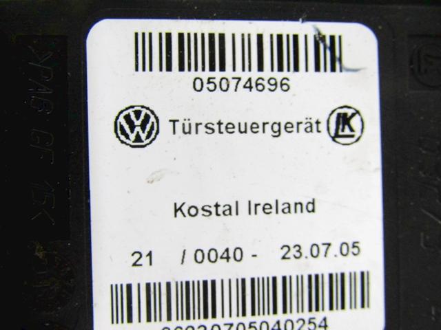 MEHANIZEM DVIGA ZADNJIH STEKEL  OEM N. 18068 SISTEMA ALZACRISTALLO PORTA POSTERIORE ELETT ORIGINAL REZERVNI DEL AUDI A3 MK2 8P 8PA 8P1 (2003 - 2008)BENZINA LETNIK 2005