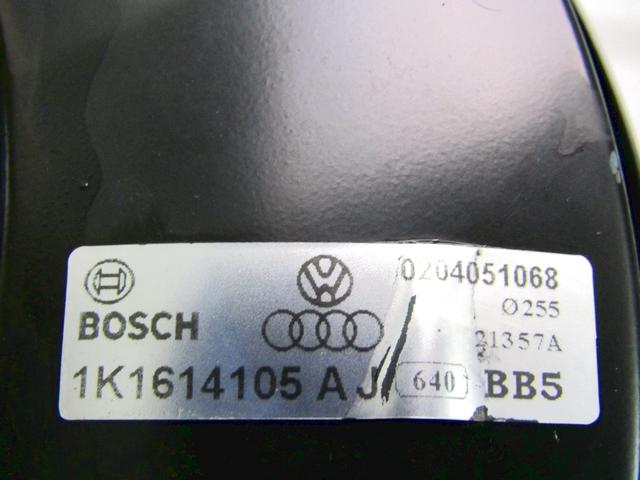 SERVO OJACEVALNIK ZAVOR S PUMPO OEM N. 1K1614105AJ ORIGINAL REZERVNI DEL AUDI A3 MK2 8P 8PA 8P1 (2003 - 2008)BENZINA LETNIK 2005