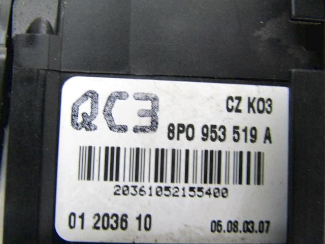 KRMILO SMERNIKI OEM N. 18068 DEVIOLUCI DOPPIO ORIGINAL REZERVNI DEL AUDI A3 MK2 8P 8PA 8P1 (2003 - 2008)BENZINA LETNIK 2005