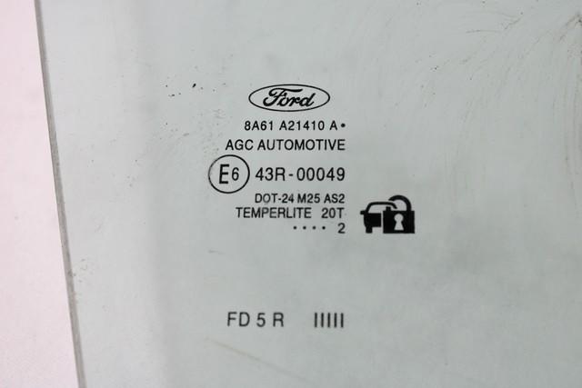 STEKLO SPREDNJIH DESNIH VRAT OEM N. 8A61-A21410-A ORIGINAL REZERVNI DEL FORD FIESTA CB1 CNN MK6 R (2012 - 2017)BENZINA/GPL LETNIK 2012