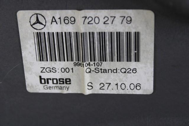 MEHANIZEM DVIGA SPREDNJIH STEKEL  OEM N. 18264 SISTEMA ALZACRISTALLO PORTA ANTERIORE ELETTR ORIGINAL REZERVNI DEL MERCEDES CLASSE A W169 5P C169 3P (2004 - 04/2008) DIESEL LETNIK 2006