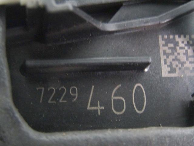 CENTRALNO ZAKLEPANJE ZADNJIH DESNIH VRAT OEM N. 7229460 ORIGINAL REZERVNI DEL BMW SERIE 1 BER/COUPE/CABRIO E81/E82/E87/E88 LCI R (2007 - 2013) DIESEL LETNIK 2010