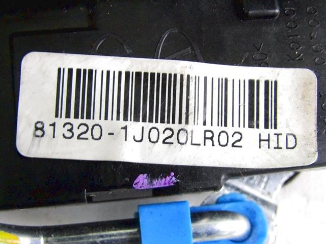 CENTRALNI ZAKLEP SPREDNJIH VRAT  OEM N. 81320-1J020 ORIGINAL REZERVNI DEL HYUNDAI I20 PB PBT MK1 R (2012 - 2014) BENZINA/GPL LETNIK 2013